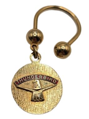 Collectible Ford Thunderbird Keychain With Bird Emblem